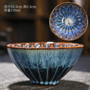 Axyaa Kiln Ceramic Teacups: Hand-Inlaid Kung Fu Design for Travel & Meditation