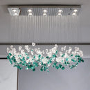 Axyaa French Luxury Crystal Chandelier for Dining Room and Bar