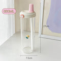Axyaa Kids Bubble Tea Glass Bottle with Straw - BPA Free
