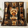 Axyaa Yorkshire Terrier Soft Throw Blanket: Lightweight, Versatile, All Seasons Bedding
