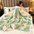 Axyaa Soft Lamb's Wool Winter Blanket for Cozy Comfort and Warmth