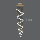 Axyaa Nordic Dining Pendant Lamp for Indoor Ceiling Lighting in Living Room