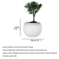 Axyaa 16-Color Waterproof Desk Lamp With Remote Control Plant Pot Table Light