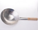 Axya Stainless Steel Chef Ladle for Cooking Wok, Soup Spoon with Handle