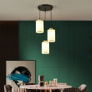 Axyaa Double Spiral Stairwell Chandelier for Modern Villa Hall Lighting
