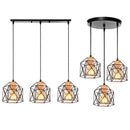 Axyaa Wood LED Pendant Chandelier for Modern Nordic Home Decor