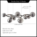 Axyaa Magic Beans Glass Chandelier For Home Restaurant Lighting