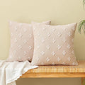 Axyaa Cotton Pillow Cover 30x50cm 45x45cm - Living Room Sofa Decor, Home Decorative Housse De Coussin