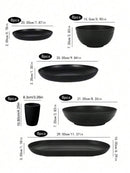 Axyaa Plastic Cutlery Set - Durable, Reusable, Lightweight for Hotels, Parties, Christmas