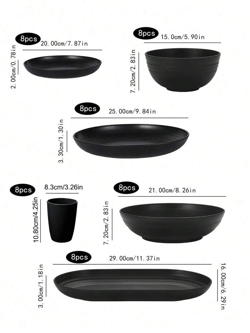 Axyaa Plastic Cutlery Set - Durable, Reusable, Lightweight for Hotels, Parties, Christmas