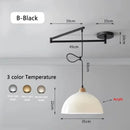 Axyaa Rocking Arm Pendant Chandelier for Living Room, Bedroom, Bar Table