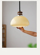 Axyaa Solid Wood Designer Chandelier: Modern Medieval Retro Style Dining Table Pendant Lamp