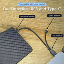Axyaa USB 3.0 Type C DVD Burner for Laptop Desktop