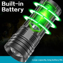 Axya Ultra Bright LED Flashlight with 4 Light Colors