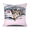 Axyaa Cartoon Animals Portrait Cushion Cover 45x45cm