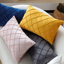 Axyaa Nordic Velvet Cushion Cover Luxury Pillowcase for Ramadan Decoration