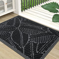 Axyaa Rubber Entrance Doormats: Non-slip Heavy Duty Outdoor Mats