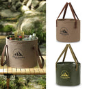 Axyaa Foldable Outdoor Bucket: Portable, Waterproof, Durable, Large Capacity for Camping/Fishing