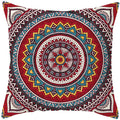 Axyaa Mandala Print Square Pillowcase for Home Decor and Sofa Cushions
