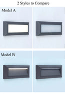 Axyaa LED Corner Step Light - Waterproof Outdoor Stair and Wall Lighting for Corridors and Aisles