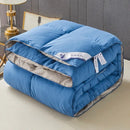 Axyaa 95 White Goose Down Winter Quilt: Luxurious & Warm Duvet Insert for All Seasons