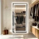 Axyaa Smart LED Backlit Bathroom Mirror with Bluetooth and Anti-Fog Technology