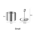 Axyaa Stainless Steel Round Mousse Mold with Lid - Food Decoration Cooking Tools
