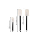 Axyaa Silicone Cream Spatula Set Non-stick Chocolate Butter Baking Scraper