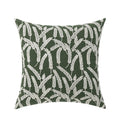 Axyaa Wheat Embroidery Cushion Cover, Soft Cozy Yellow Black Green Pillow Cover