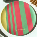 Axyaa Bamboo Fiber Plate - Cute Nordic Style Cartoon Tableware for Breakfast or Dessert