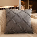 Velvet Throw Pillow Covers for Home Decor by Axyaa