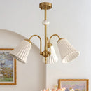 Axyaa Crystal Chandelier Pendant Light for Luxury Living Room and Dining Room