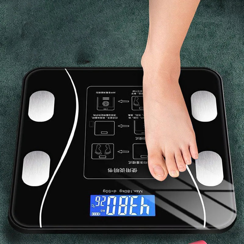 Axyaa Smart Body Fat Scale with Bluetooth Connectivity & Mobile App Integration