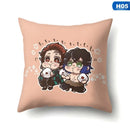 Axyaa Demon Slayer Anime Cushion Covers for Home Decor
