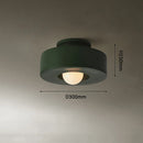 Axyaa Nordic Minimalist Ceiling Light for Corridor Cloakroom Balcony with LED Lamp