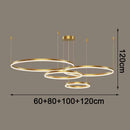 Axyaa LED Chandelier Pendant Light for Modern Dine Room, Indoor Living Room Ceiling Lamp