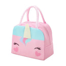 Axyaa Cartoon Kids Lunch Bag - Thermal Insulation, Waterproof Oxford Cloth