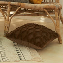 Axyaa Diamond Lattice Plush Cushion Cover: Soft, Stylish Sofa Decor Pillowcase
