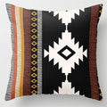 Axyaa Geometric Brown Pillowcase - Home Decor Sofa Cushion Cover
