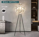 Axyaa Light Luxury Floor Lamp with Remote Control Dimming for Living Room, Bedroom, Study