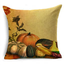 Axyaa Harvest Pumpkin Farm Throw Pillowcase for Home Decor