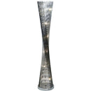 Axyaa Small Waist Shade Night Lamp: Nordic Floor LED Lighting for Bedroom & Living Room