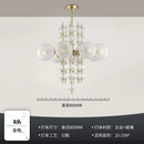 Axyaa Nordic Glass Chandelier: Personalized Design for Living Room, Dining Room & Model Room