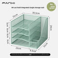 Axyaa Desktop Metal File Rack & Book Stand for Office Organization