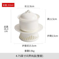 Axyaa Ceramic Soup Pot: High-end Restaurant Stew Pot, One Person Size