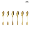 Axyaa Palace Series Stainless Steel Gold Tableware Set for Home, Hotel, Restaurant