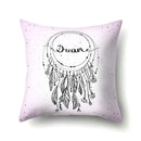 Axyaa Boho Indian Feather Dreamcatcher Pillow Cushion Cover for Home Decor