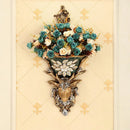 Axyaa Resin Deer Head Wall Vase: Home Decor Wall Hanging Ornaments