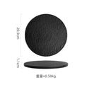 Axyaa Matte Ceramic Sushi Dessert Steak Pasta Plate Set