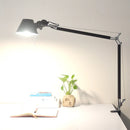 Axyaa Modern Swing Arm Table Lamp with Clip for Bedroom Office Reading